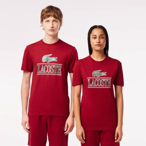 Lacoste T-Shirts-Regular Fit Heavy Cotton Jersey T-Shirt