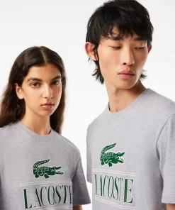 Lacoste T-Shirts-Regular Fit Heavy Cotton Jersey T-Shirt