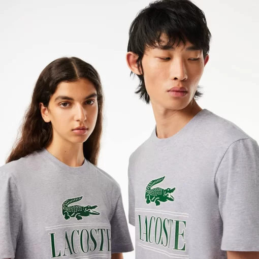 Lacoste T-Shirts-Regular Fit Heavy Cotton Jersey T-Shirt