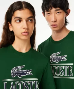 Lacoste T-Shirts-Regular Fit Heavy Cotton Jersey T-Shirt