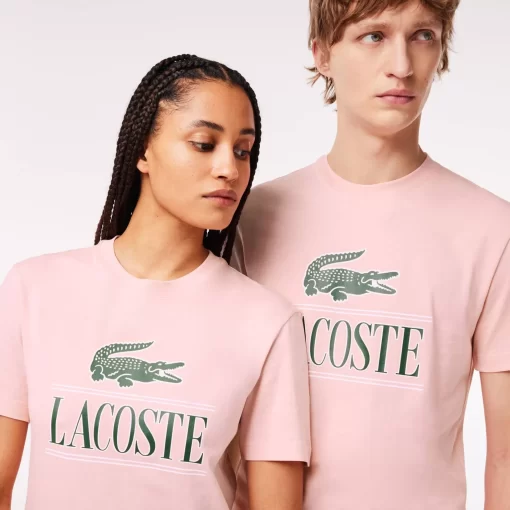 Lacoste T-Shirts-Regular Fit Heavy Cotton Jersey T-Shirt