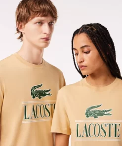 Lacoste T-Shirts-Regular Fit Heavy Cotton Jersey T-Shirt