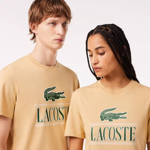 Lacoste T-Shirts-Regular Fit Heavy Cotton Jersey T-Shirt