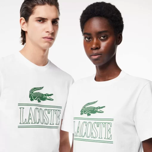 Lacoste T-Shirts-Regular Fit Heavy Cotton Jersey T-Shirt