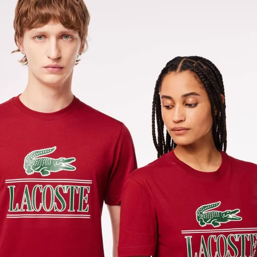 Lacoste T-Shirts-Regular Fit Heavy Cotton Jersey T-Shirt