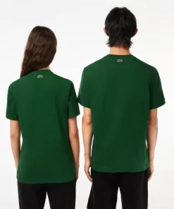 Lacoste T-Shirts-Regular Fit Heavy Cotton Jersey T-Shirt