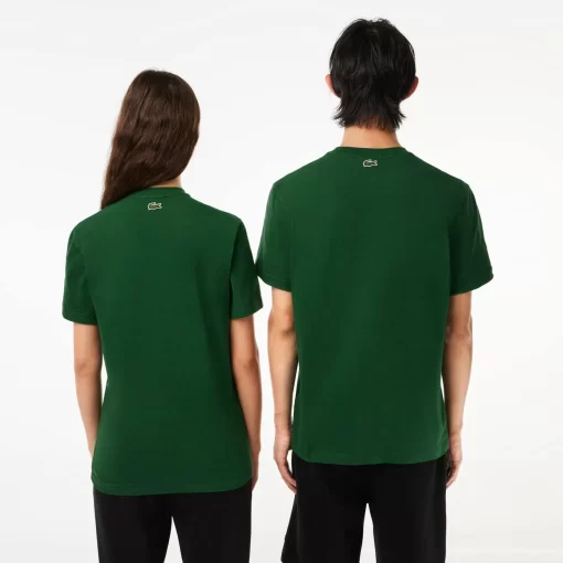 Lacoste T-Shirts-Regular Fit Heavy Cotton Jersey T-Shirt