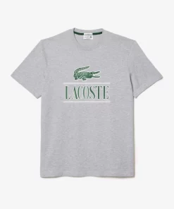 Lacoste T-Shirts-Regular Fit Heavy Cotton Jersey T-Shirt