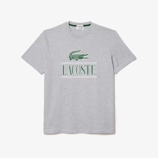 Lacoste T-Shirts-Regular Fit Heavy Cotton Jersey T-Shirt