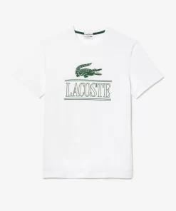 Lacoste T-Shirts-Regular Fit Heavy Cotton Jersey T-Shirt