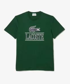 Lacoste T-Shirts-Regular Fit Heavy Cotton Jersey T-Shirt