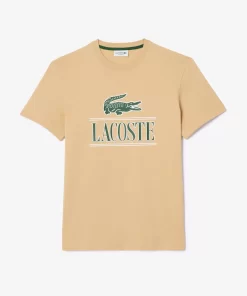 Lacoste T-Shirts-Regular Fit Heavy Cotton Jersey T-Shirt