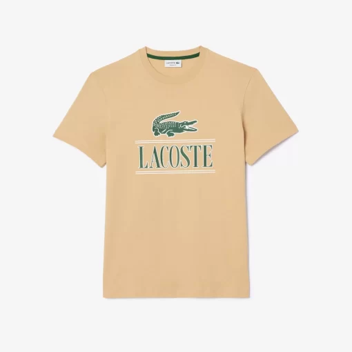 Lacoste T-Shirts-Regular Fit Heavy Cotton Jersey T-Shirt