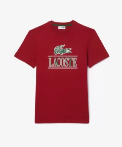 Lacoste T-Shirts-Regular Fit Heavy Cotton Jersey T-Shirt