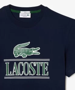 Lacoste T-Shirts-Regular Fit Heavy Cotton Jersey T-Shirt