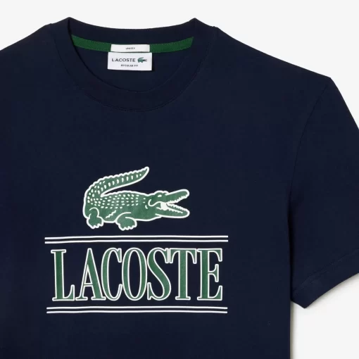 Lacoste T-Shirts-Regular Fit Heavy Cotton Jersey T-Shirt