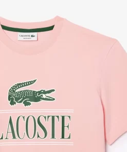 Lacoste T-Shirts-Regular Fit Heavy Cotton Jersey T-Shirt