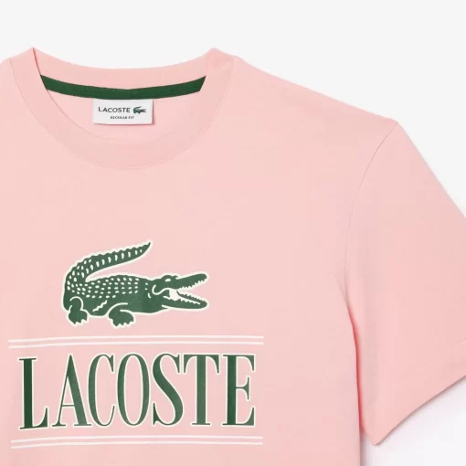 Lacoste T-Shirts-Regular Fit Heavy Cotton Jersey T-Shirt