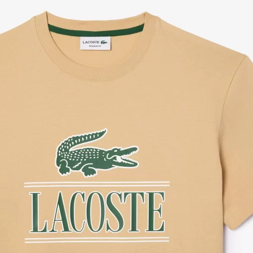 Lacoste T-Shirts-Regular Fit Heavy Cotton Jersey T-Shirt