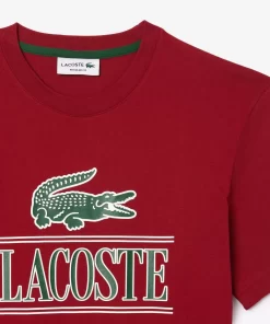 Lacoste T-Shirts-Regular Fit Heavy Cotton Jersey T-Shirt