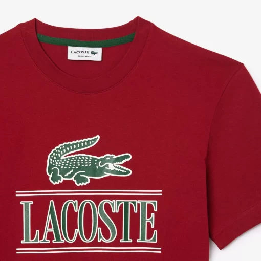 Lacoste T-Shirts-Regular Fit Heavy Cotton Jersey T-Shirt