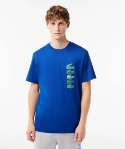 Lacoste T-Shirts-Regular Fit Iconic Croc T-Shirt