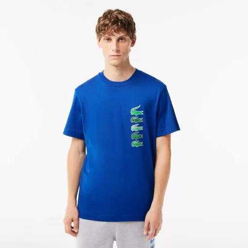 Lacoste T-Shirts-Regular Fit Iconic Croc T-Shirt