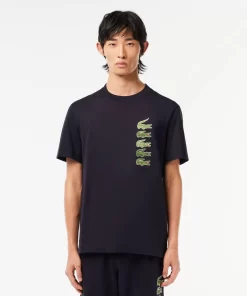 Lacoste T-Shirts-Regular Fit Iconic Croc T-Shirt