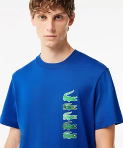 Lacoste T-Shirts-Regular Fit Iconic Croc T-Shirt