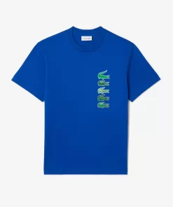 Lacoste T-Shirts-Regular Fit Iconic Croc T-Shirt