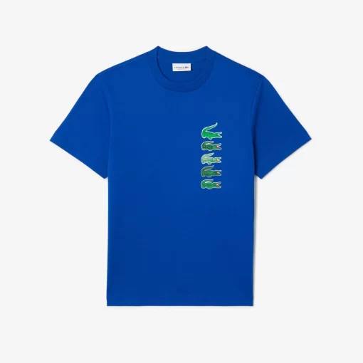 Lacoste T-Shirts-Regular Fit Iconic Croc T-Shirt