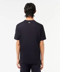 Lacoste T-Shirts-Regular Fit Iconic Croc T-Shirt