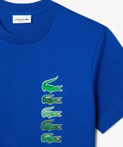 Lacoste T-Shirts-Regular Fit Iconic Croc T-Shirt