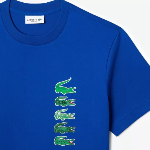 Lacoste T-Shirts-Regular Fit Iconic Croc T-Shirt