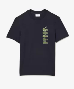 Lacoste T-Shirts-Regular Fit Iconic Croc T-Shirt