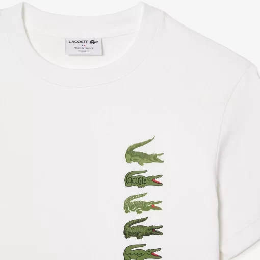 Lacoste T-Shirts-Regular Fit Iconic Croc T-Shirt