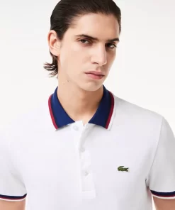 Lacoste Polo Shirts-Regular Fit Polo Shirt With Contrasting Collar