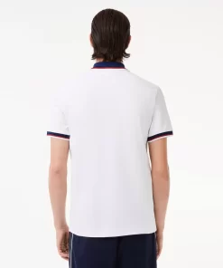 Lacoste Polo Shirts-Regular Fit Polo Shirt With Contrasting Collar