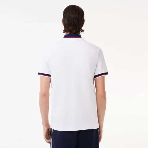 Lacoste Polo Shirts-Regular Fit Polo Shirt With Contrasting Collar