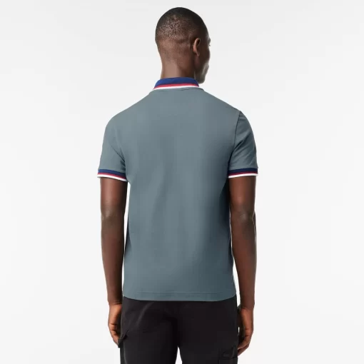 Lacoste Polo Shirts-Regular Fit Polo Shirt With Contrasting Collar