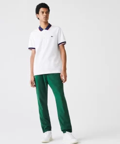 Lacoste Polo Shirts-Regular Fit Polo Shirt With Contrasting Collar