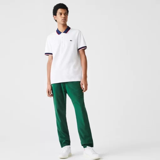 Lacoste Polo Shirts-Regular Fit Polo Shirt With Contrasting Collar