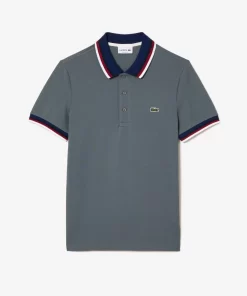 Lacoste Polo Shirts-Regular Fit Polo Shirt With Contrasting Collar