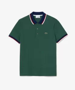 Lacoste Polo Shirts-Regular Fit Polo Shirt With Contrasting Collar