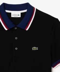 Lacoste Polo Shirts-Regular Fit Polo Shirt With Contrasting Collar