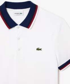 Lacoste Polo Shirts-Regular Fit Polo Shirt With Contrasting Collar