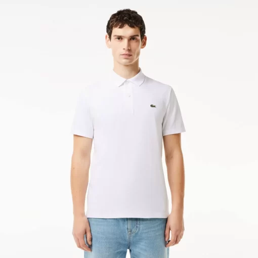 Lacoste Polo Shirts-Regular Fit Polyester Cotton Polo Shirt