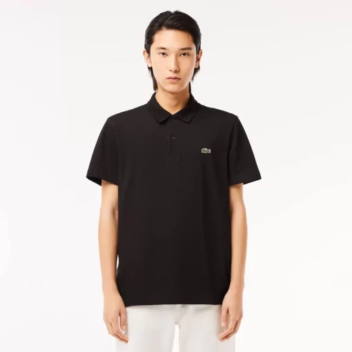 Lacoste Polo Shirts-Regular Fit Polyester Cotton Polo Shirt