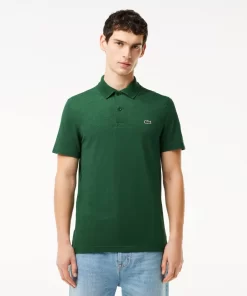 Lacoste Polo Shirts-Regular Fit Polyester Cotton Polo Shirt