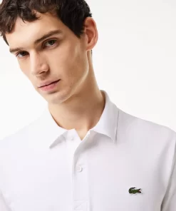 Lacoste Polo Shirts-Regular Fit Polyester Cotton Polo Shirt